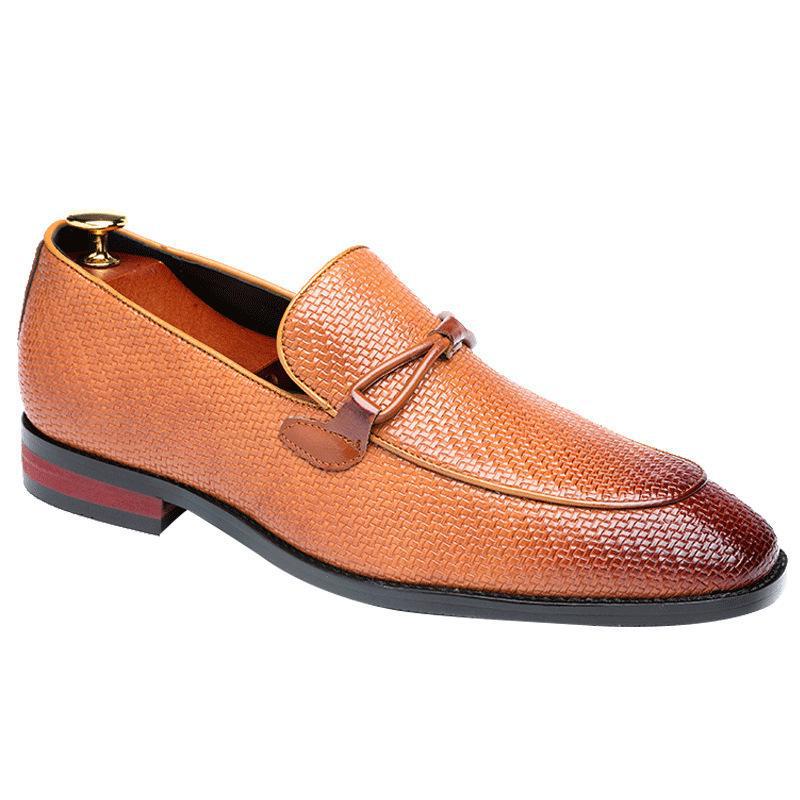 Big Yards Business Leisure Men Leather Shoes