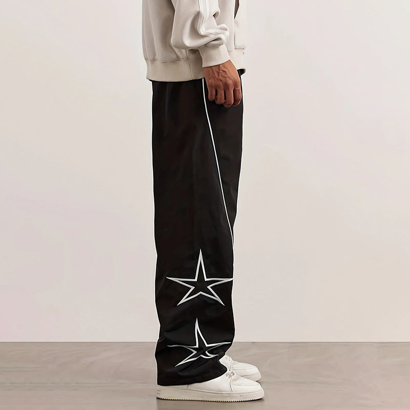 Casual Pants Men's Summer Thin Loose Straight