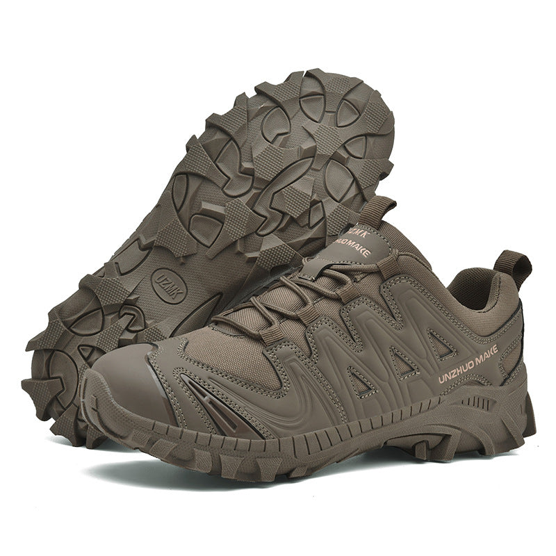 Men's Outdoor High-top Aviation Boots Casual Shoes