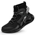 Men's Breathable And Smash-resistant Anti-seepage Steel Toe Cap Work Shoes