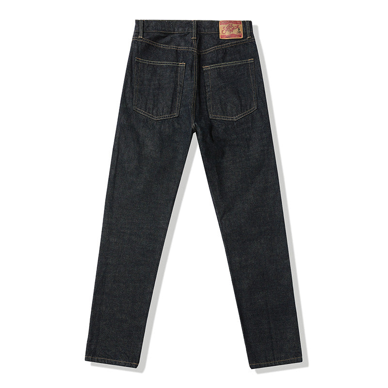 Heavy Primary Red Ear Slim Jeans