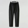 Men's Loose Plus Size Cotton And Linen Cropped Casual Pants
