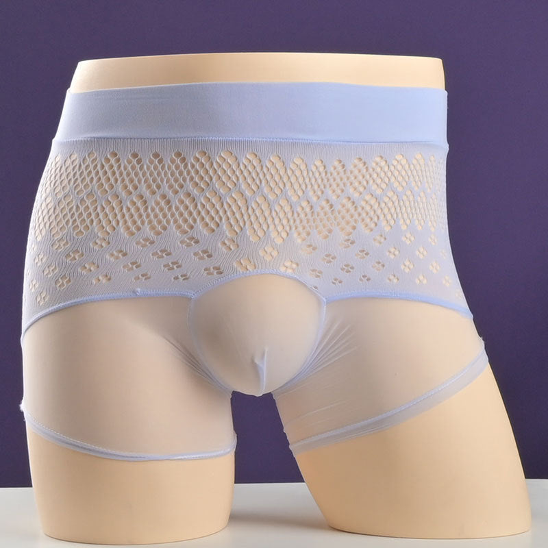 Men's Simple And Elastic Triangular Underwear With Arbitrary Cutting