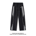 Thin Ice Silk Outdoor Work Clothes Straight Casual Pants
