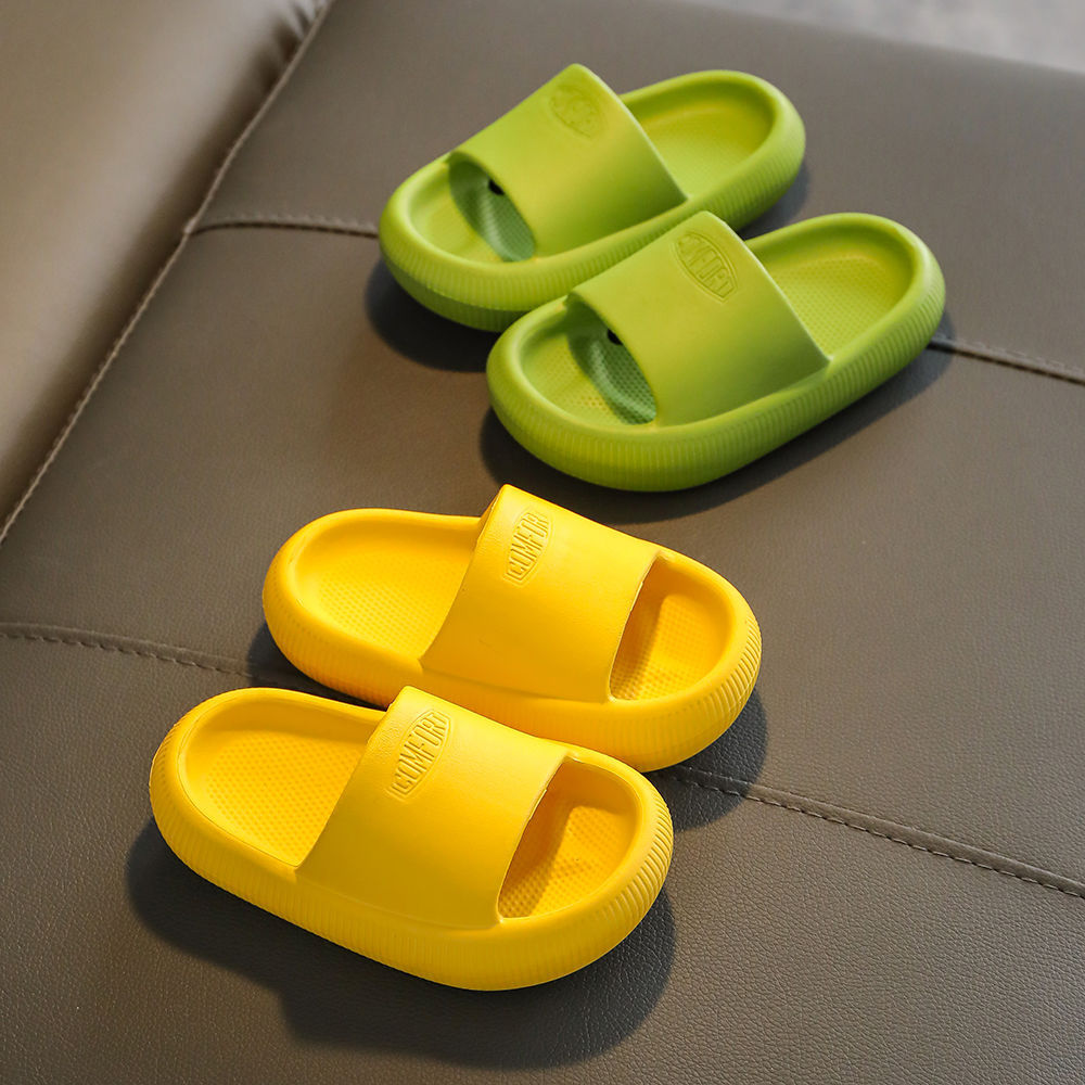Slippery Wear-resistant Fashion Home Children's Literal Slippers