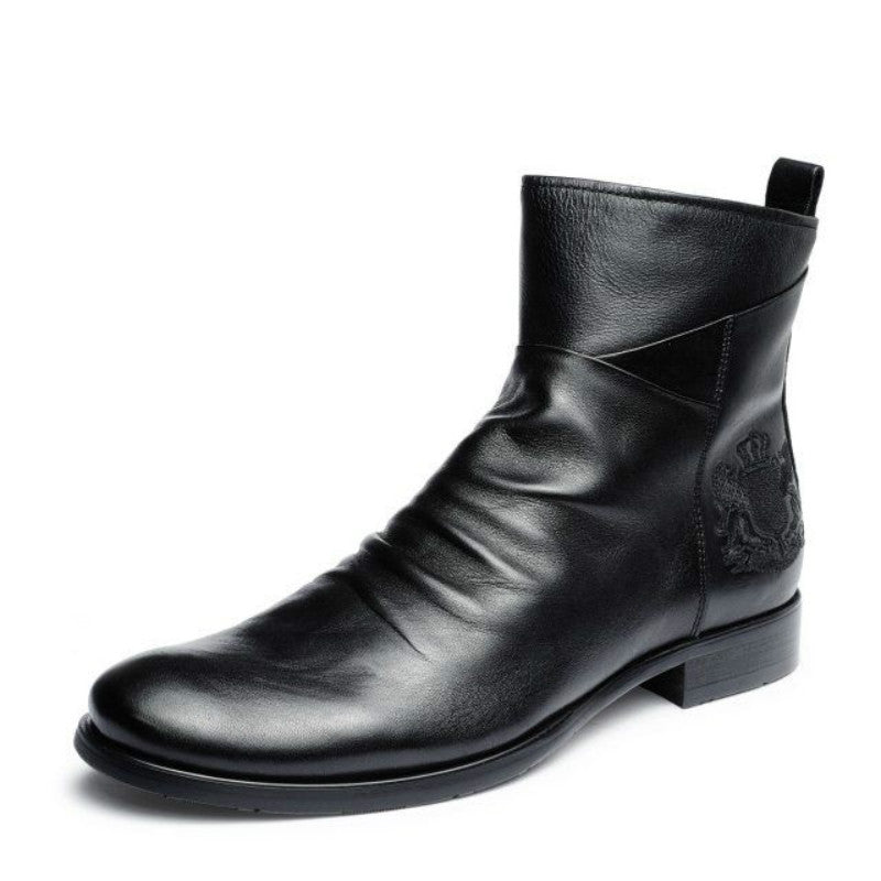 Men's Boots Retro Cross-border Trend High Mouth