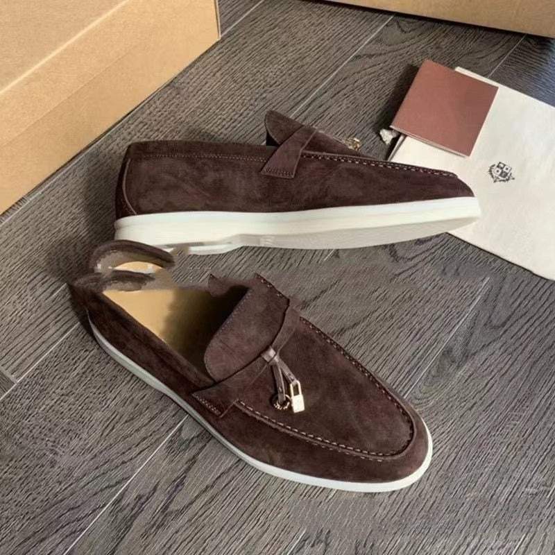 European And American Slip-on Gommino Casual And Lightweight Loafers