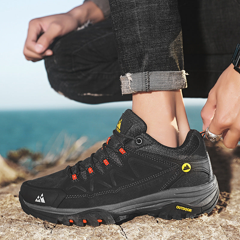 Spring Men's Breathable Men's Outdoor Climbing Boots