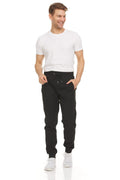 Men's Sports Trousers Casual Zipper Ankle-tied Solid Color