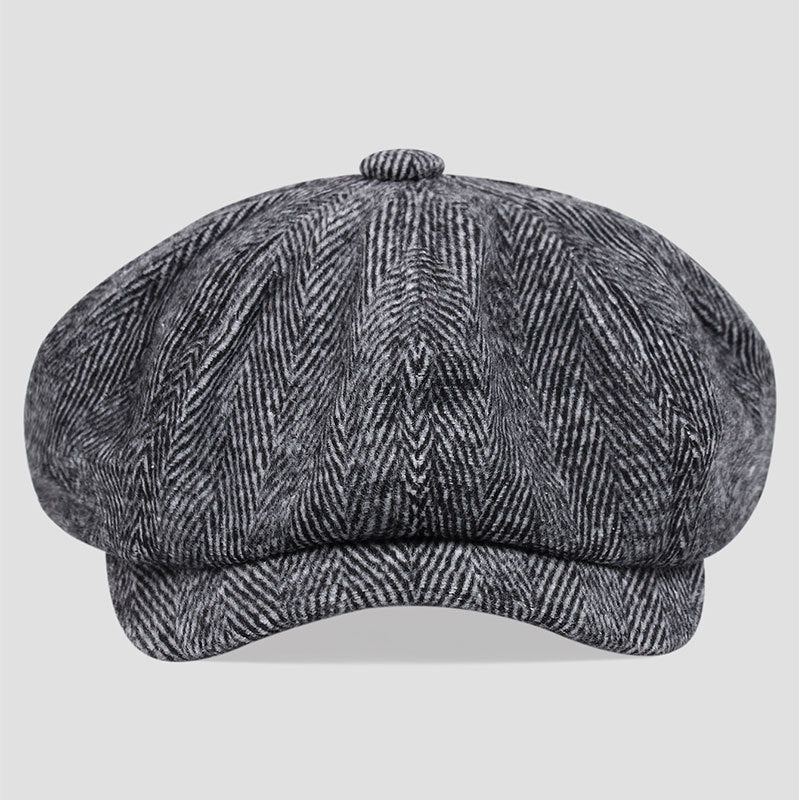 Peaky Blinder Octagonal Retro Beret