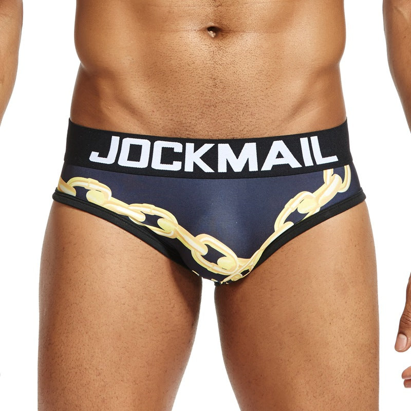 Men's Low Waist Nylon Briefs