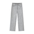 Men's Loose Drape Distressed Washed Jeans